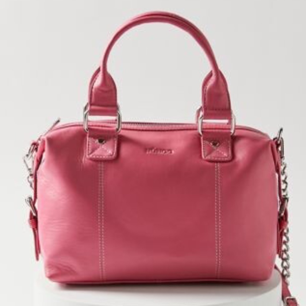 NWT Urban Outfitters Nunoo Small Bobby Silky Shoulder Bag Rose